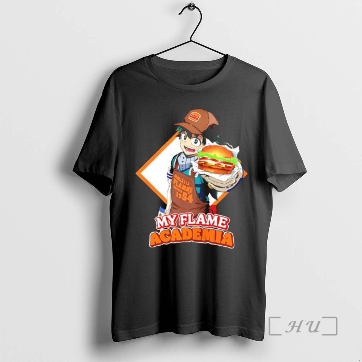 Officials Deku Burger King My Flame Academia T-Shirts, Hoodie, Sweatshirt - T-Shirt, Sweatshirt, Hoodie