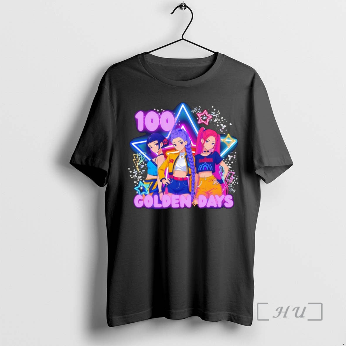 Officials Demon Hunters 100 Golden Days K Pop T-Shirts, Hoodie, Sweatshirt - T-Shirt, Sweatshirt, Hoodie