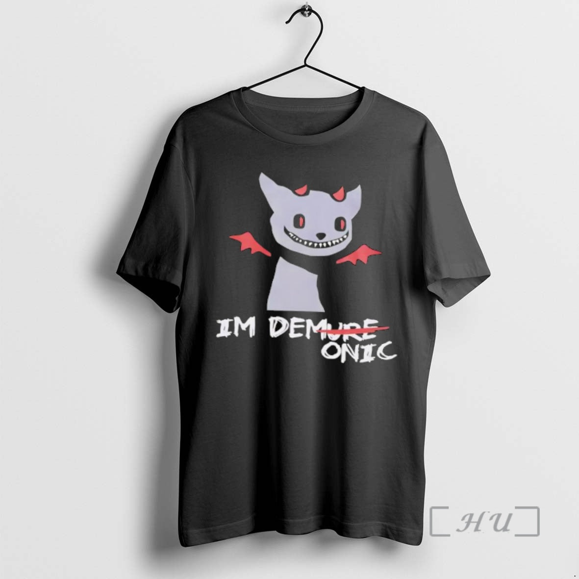 Officials Demure Demonic Cat Night T-Shirts, Hoodie, Sweatshirt - T-Shirt, Sweatshirt, Hoodie