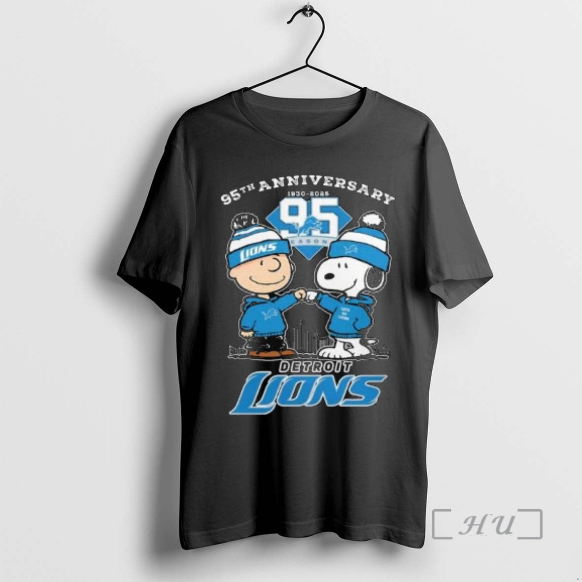 Officials Detroit Lions 95th Anniversary 2025 One Pride Circle Black T-Shirts, Hoodie, Sweatshirt - T-Shirt, Sweatshirt, Hoodie