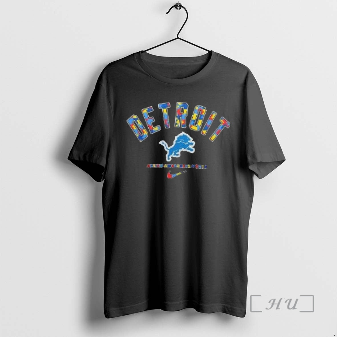 Officials Detroit Lions Autism Awareness Month They Not Like Us 3d T-Shirts, Hoodie, Sweatshirt - T-Shirt, Sweatshirt, Hoodie