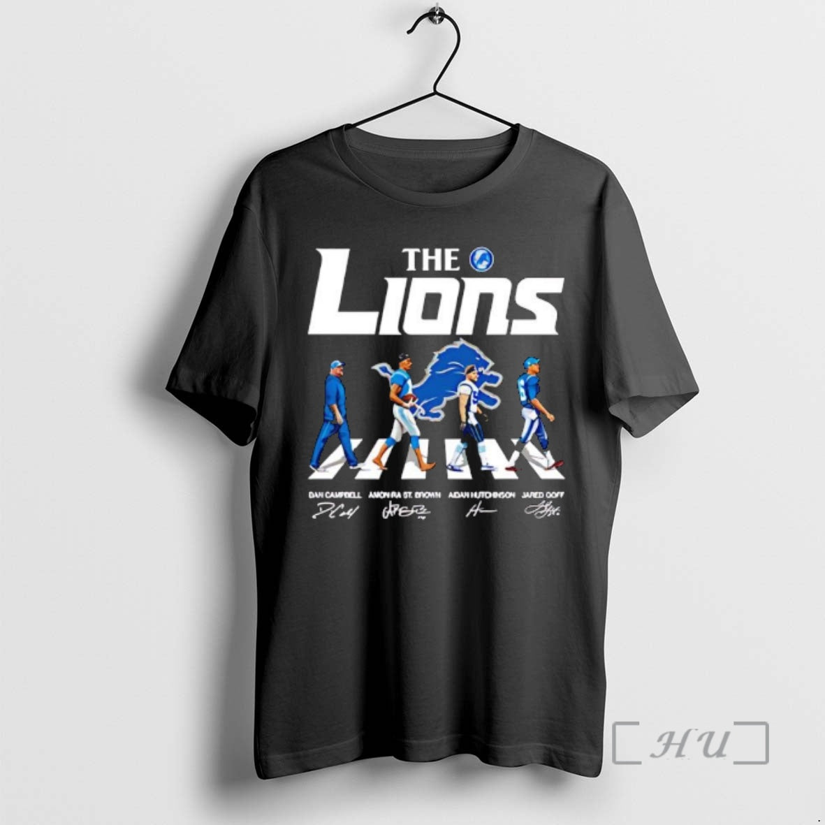 Officials Detroit Ls Lions Abbey Road Players Signatures T-Shirts, Hoodie, Sweatshirt - T-Shirt, Sweatshirt, Hoodie