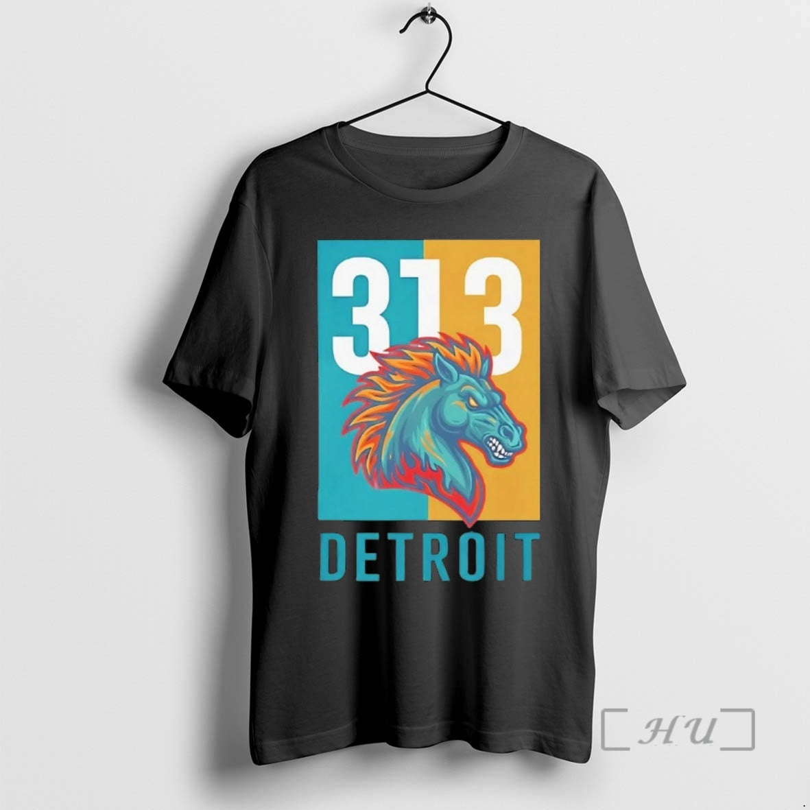 Officials Detroit Pistons 313 Horse T-Shirts, Hoodie, Sweatshirt - T-Shirt, Sweatshirt, Hoodie