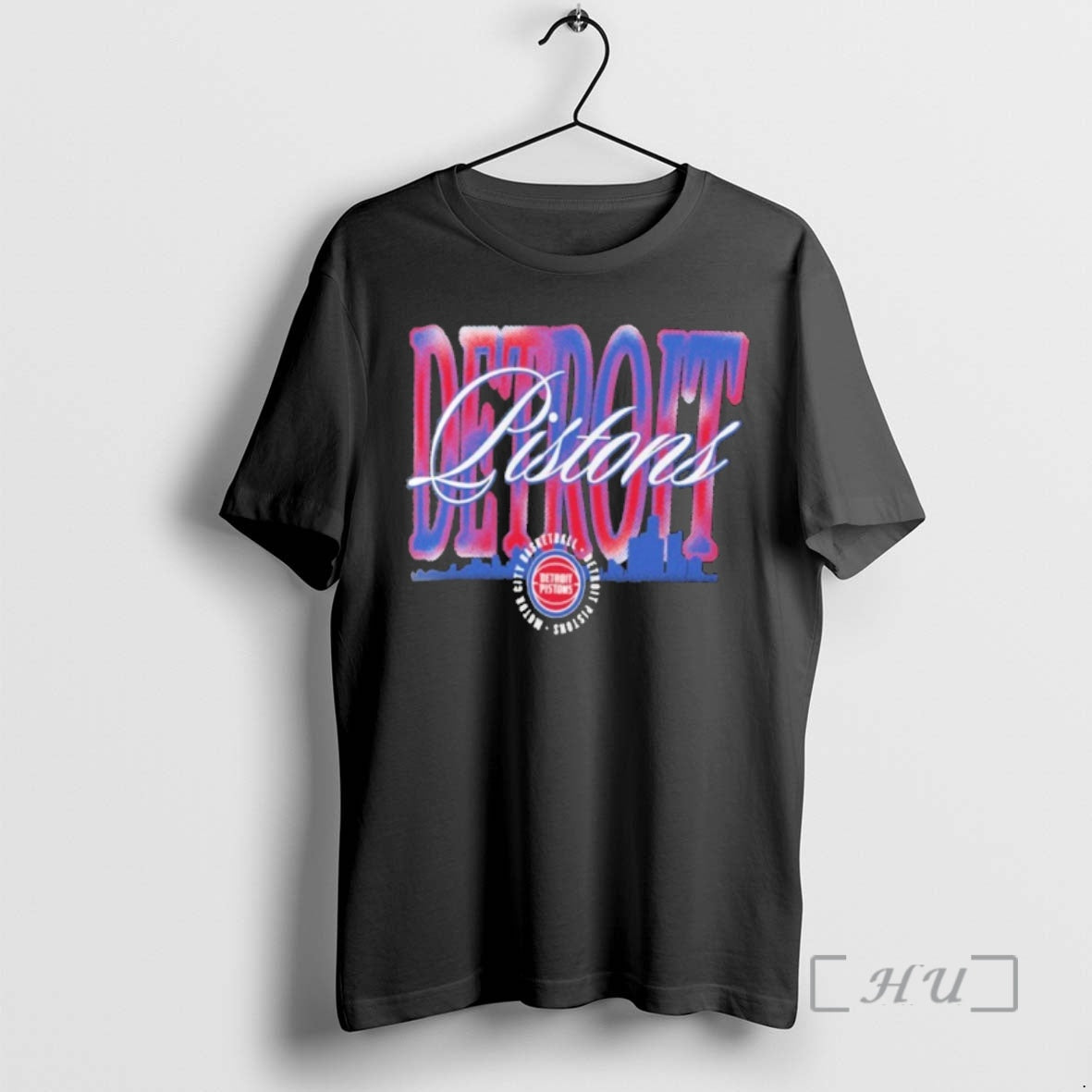 Officials Detroit Pistons Chrome Legacy Skyline T-Shirts, Hoodie, Sweatshirt - T-Shirt, Sweatshirt, Hoodie