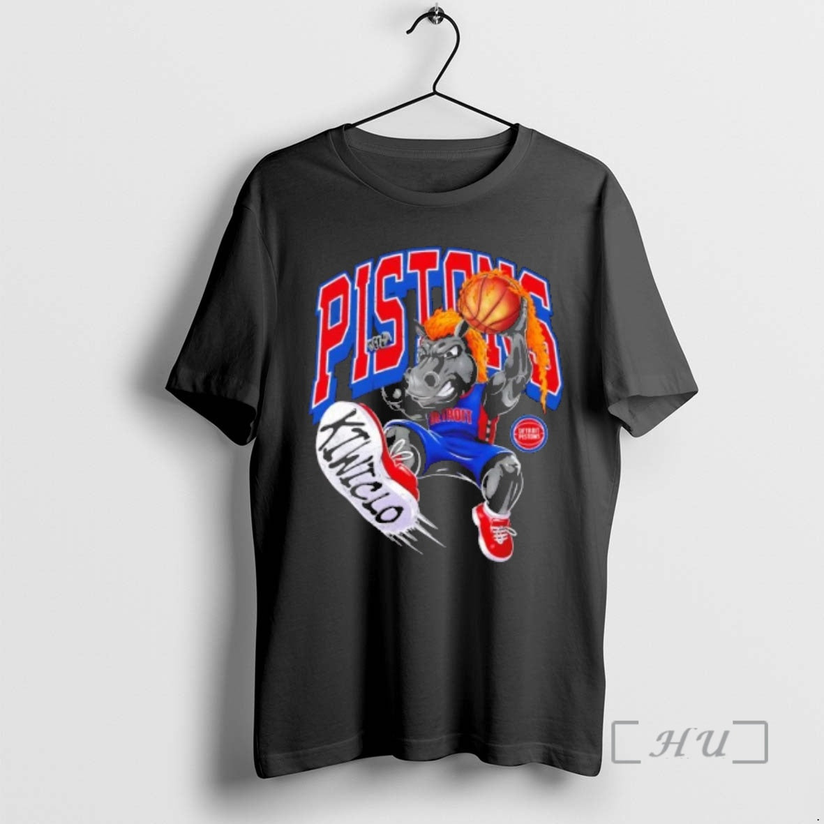 Officials Detroit Pistons Mascot Hooper Slam Basketball T-Shirts, Hoodie, Sweatshirt - T-Shirt, Sweatshirt, Hoodie