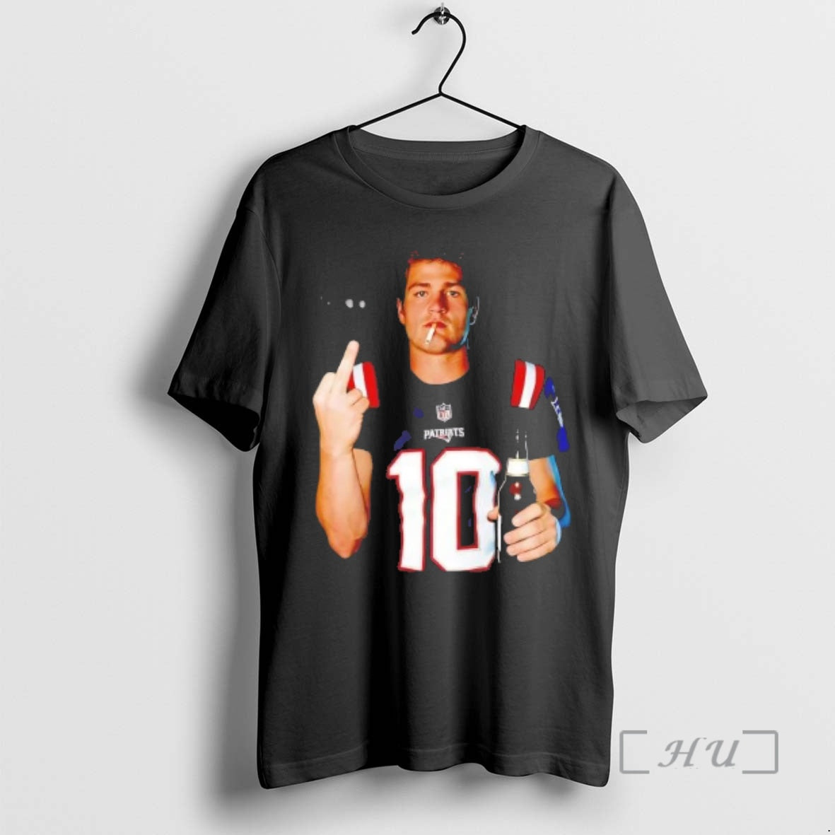 Officials Drake Maye Middle Finger Smoking T-Shirts, Hoodie, Sweatshirt - T-Shirt, Sweatshirt, Hoodie