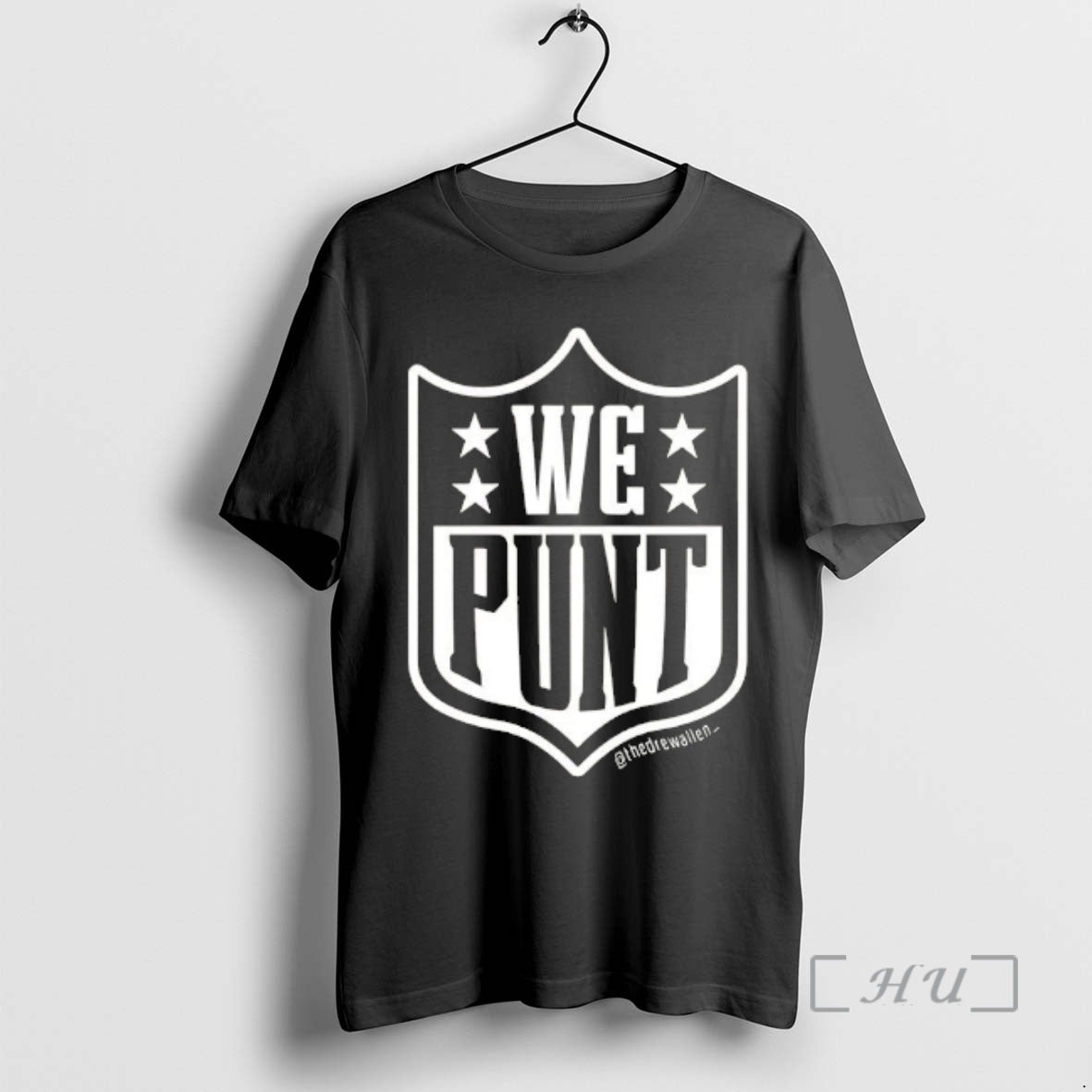 Officials Drew Allen We Punt Logo T-Shirts, Hoodie, Sweatshirt - T-Shirt, Sweatshirt, Hoodie