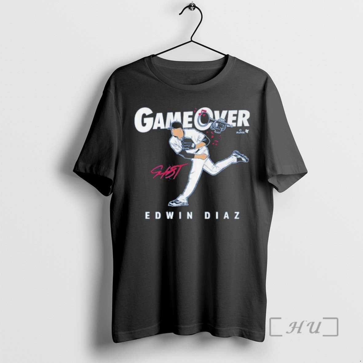 Officials Edwin Diaz Game Over Los Angeles T-Shirts, Hoodie, Sweatshirt - T-Shirt, Sweatshirt, Hoodie