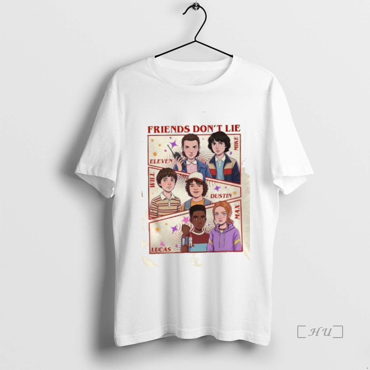 Officials Eleven Mike Will Dustin Lucas Max Friends Dont Lie T-Shirts, Hoodie, Sweatshirt - T-Shirt, Sweatshirt, Hoodie