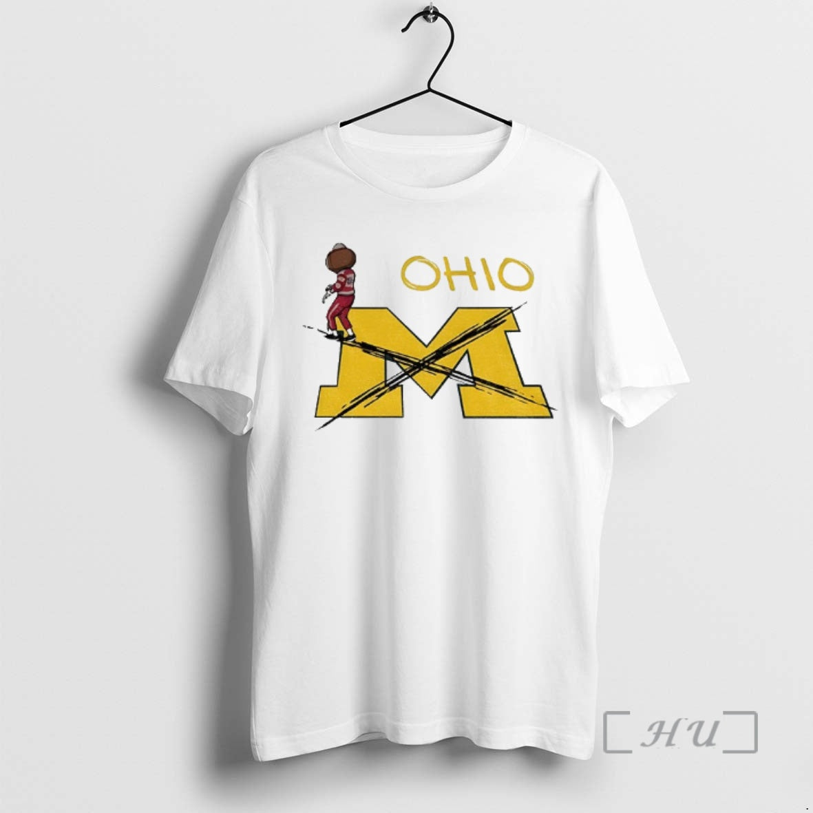 Officials Erase M Ohio State Brutus Ohio State Snow Fan Football Game Day T-Shirts, Hoodie, Sweatshirt - T-Shirt, Sweatshirt, Hoodie