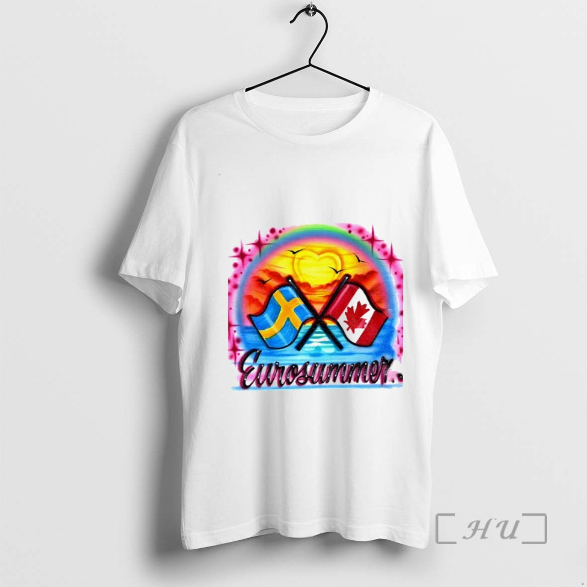 Officials Eurosummer Sweden Canada Flags Vintage T-Shirts, Hoodie, Sweatshirt - T-Shirt, Sweatshirt, Hoodie