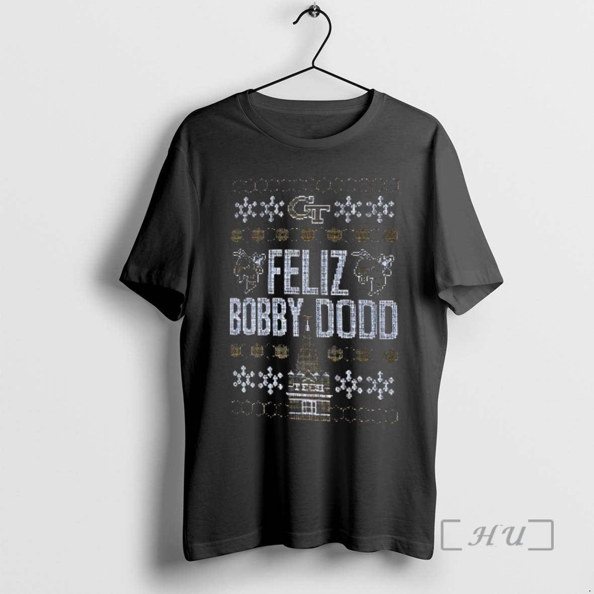 Officials Feliz Bobby Dodd Georgia Tech Yellow Jackets Ugly T-Shirts, Hoodie, Sweatshirt - T-Shirt, Sweatshirt, Hoodie
