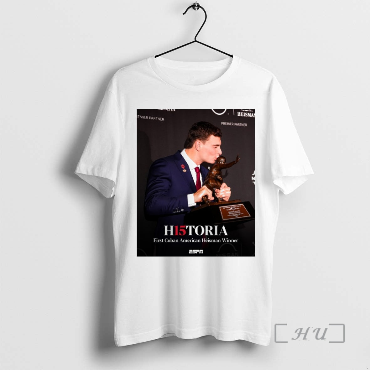Officials Fernando Mendoza H15toria First Cuban American Heisman Winner 2025 T-Shirts, Hoodie, Sweatshirt - T-Shirt, Sweatshirt, Hoodie