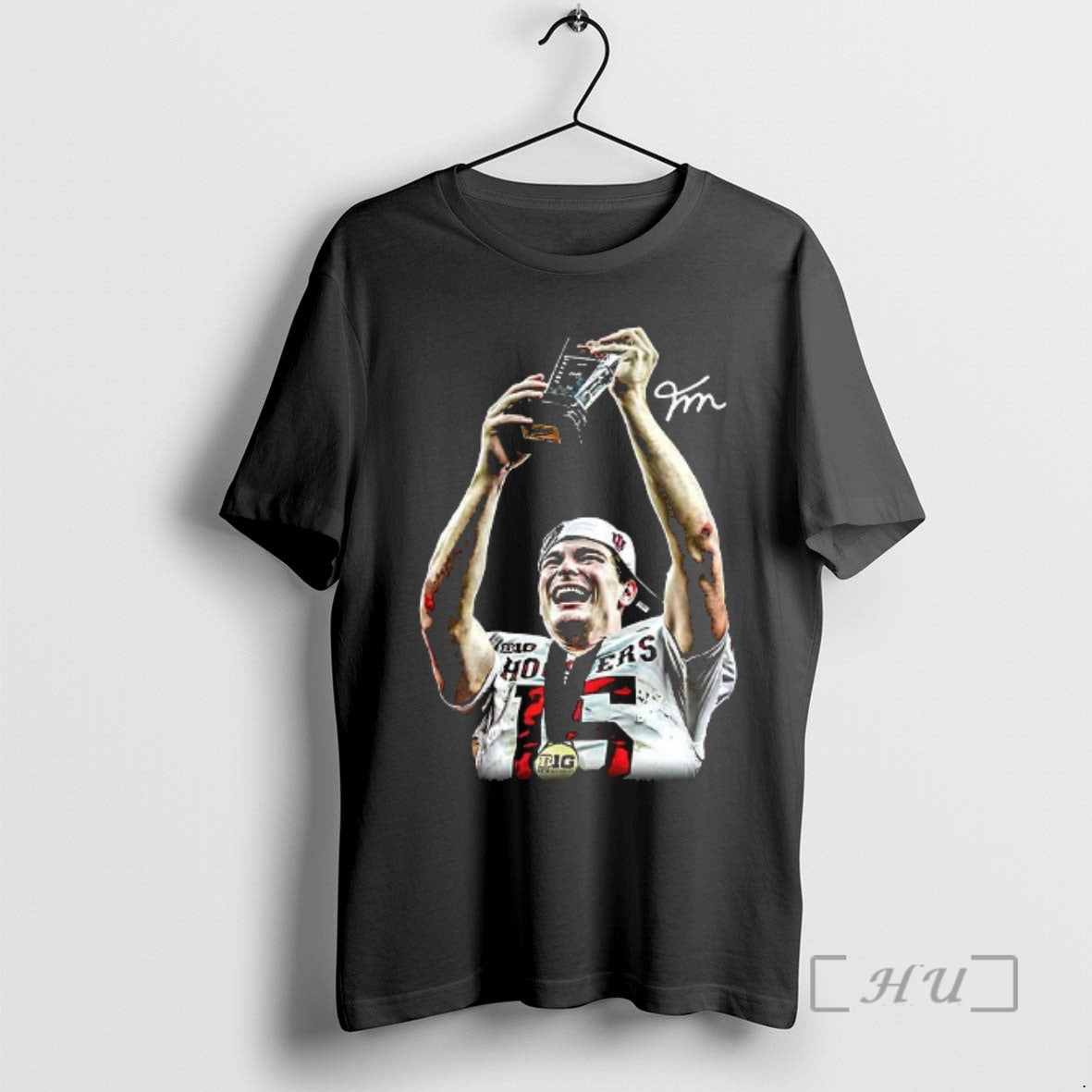 Officials Fernando Mendoza Hoosiers Indiana Football Mvp Trophy Signature T-Shirts, Hoodie, Sweatshirt - T-Shirt, Sweatshirt, Hoodie
