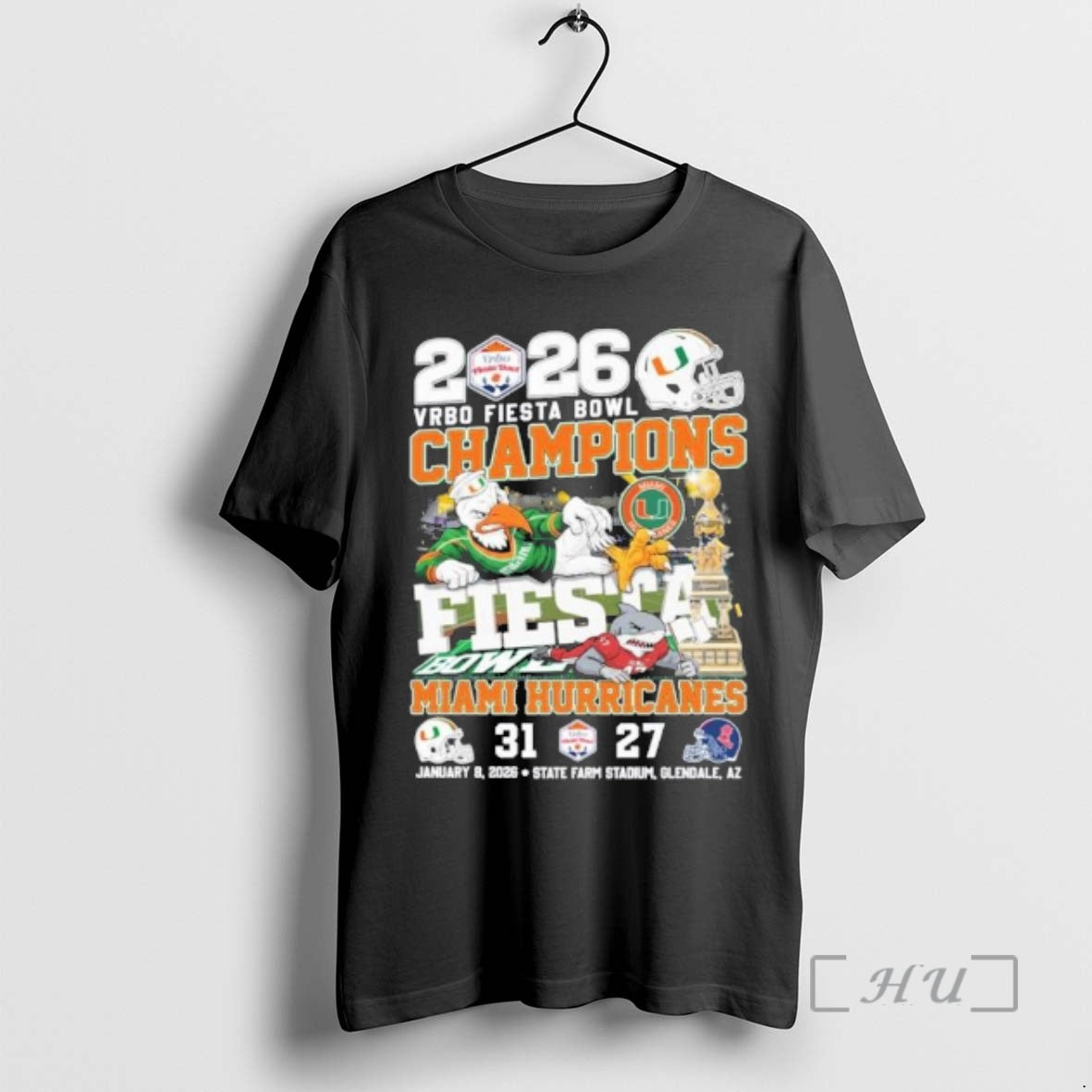 Officials Fiesta Bowl Champions Miami Football Cfp T-Shirts, Hoodie, Sweatshirt - T-Shirt, Sweatshirt, Hoodie