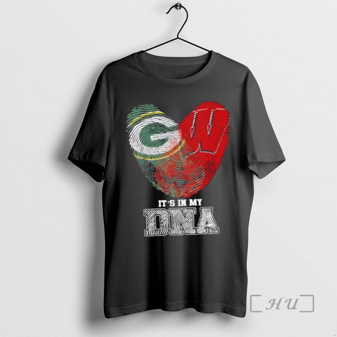 Officials Fingerprints Green Bay Packers X Wisconsin Badgers My Dna T-Shirts, Hoodie, Sweatshirt - T-Shirt, Sweatshirt, Hoodie