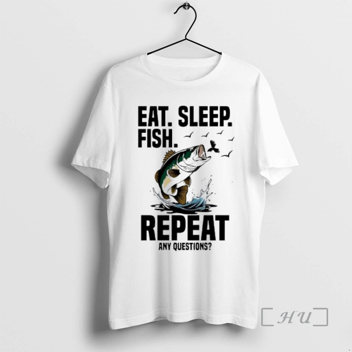 Officials Fishing Eat Sleep Fish Repeat Funny T-Shirts, Hoodie, Sweatshirt - T-Shirt, Sweatshirt, Hoodie
