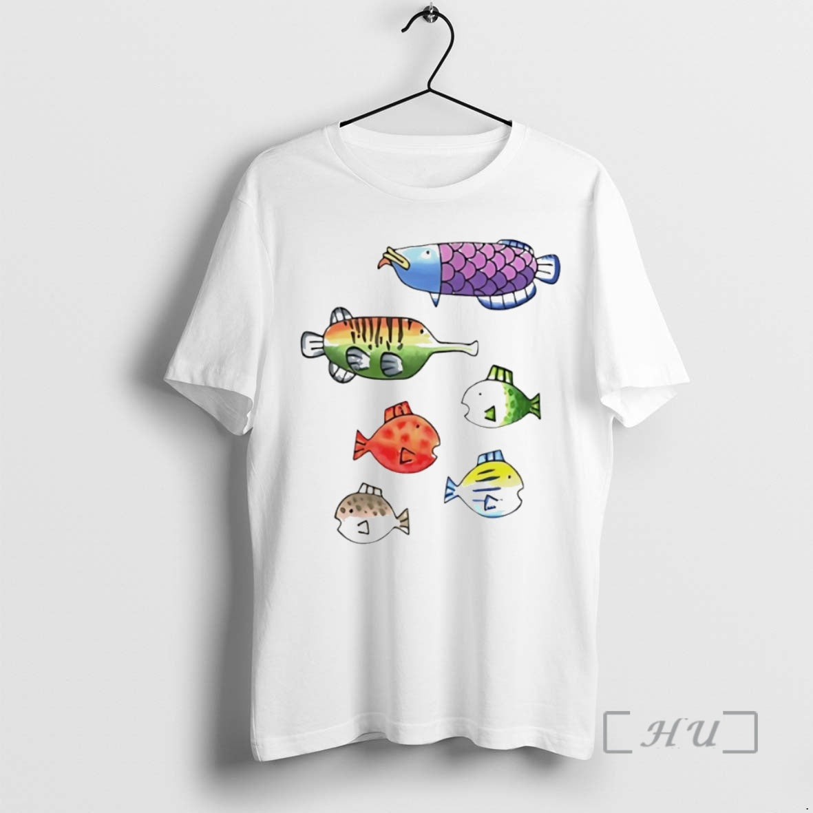 Officials Fishing Wii Play Fish Species Circle T-Shirts, Hoodie, Sweatshirt - T-Shirt, Sweatshirt, Hoodie