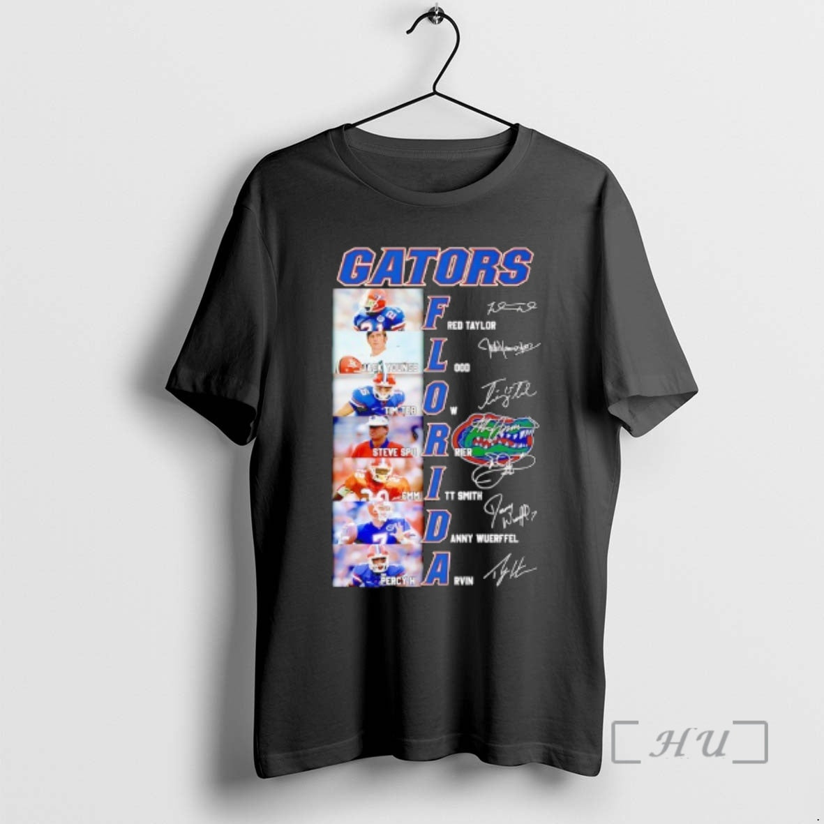 Officials Florida Gators Fred Taylor Youngblood Tebow Spurrier Smith Wuerffel Harvin Signatures T-Shirts, Hoodie, Sweatshirt - T-Shirt, Sweatshirt, Hoodie