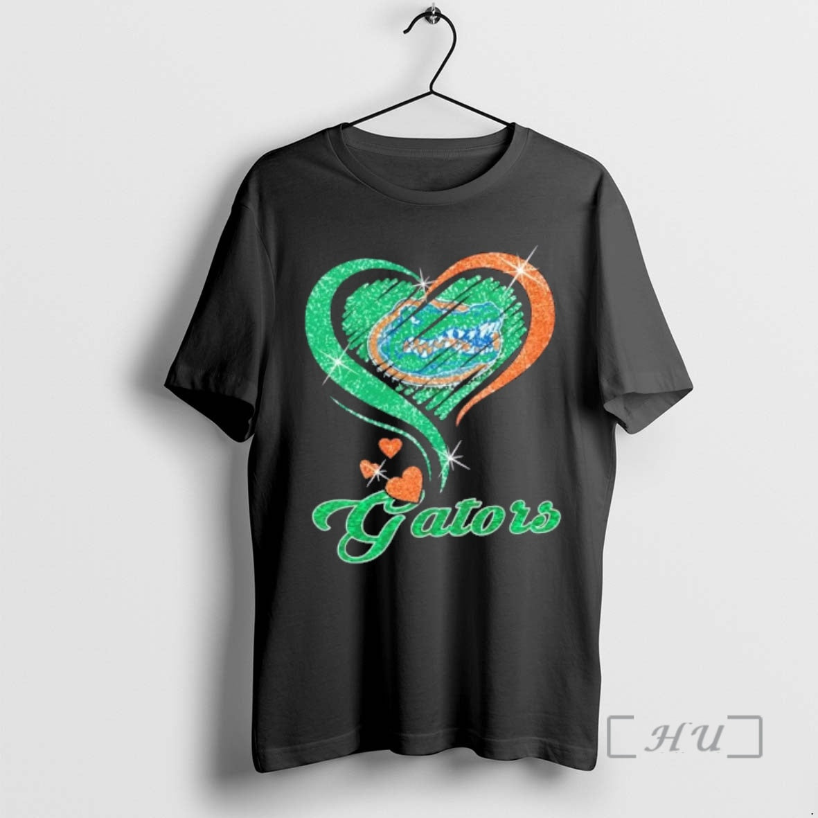 Officials Florida Gators Football Glitter Heart Fans T-Shirts, Hoodie, Sweatshirt - T-Shirt, Sweatshirt, Hoodie