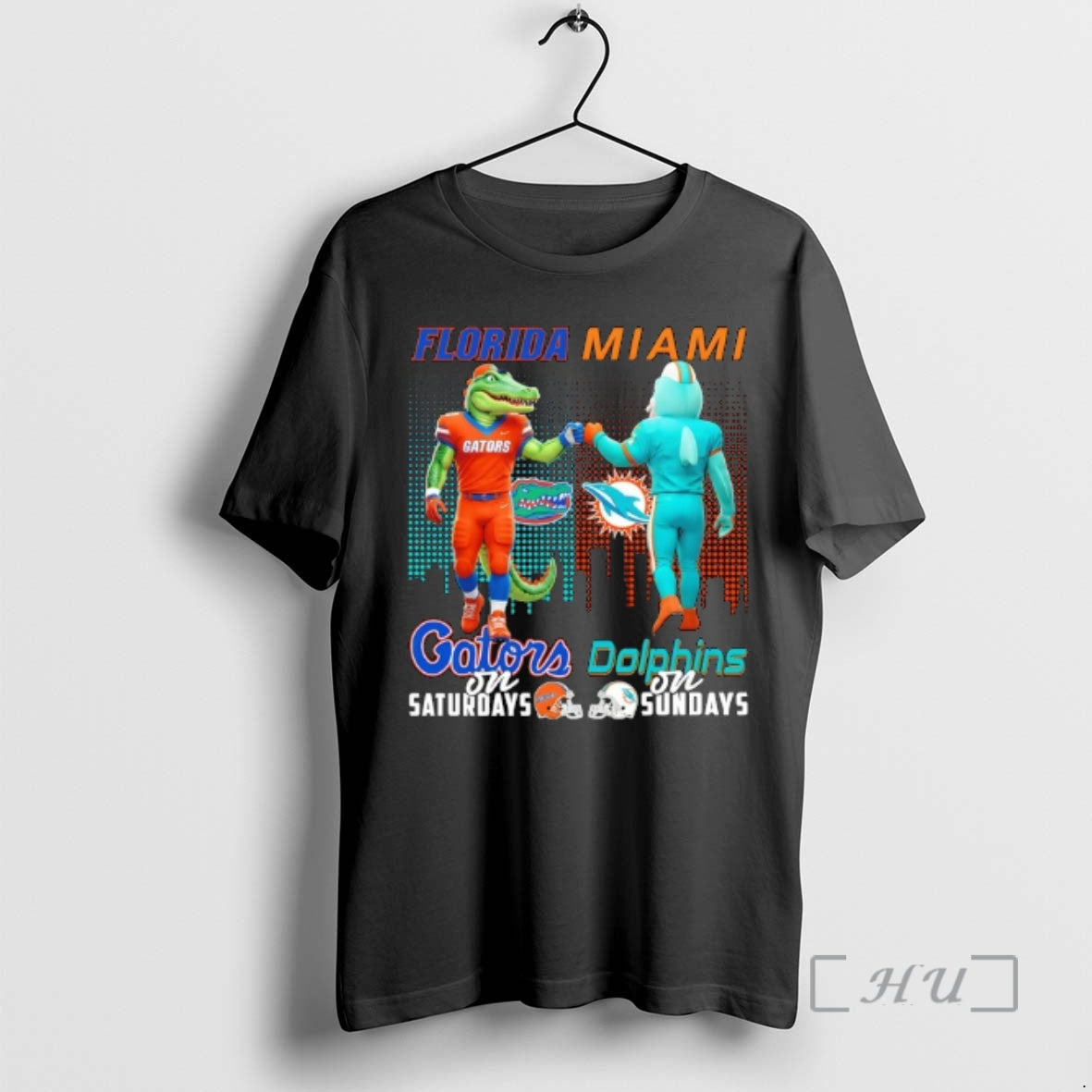 Officials Florida Gators Saturdays X Miami Dolphins Sundays Mascot T-Shirts, Hoodie, Sweatshirt - T-Shirt, Sweatshirt, Hoodie