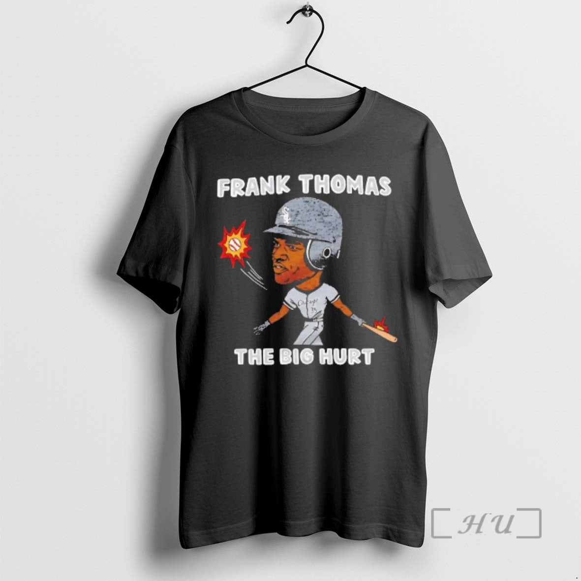 Officials Frank Thomas Big Hurt Chicago White Sox Caricature T-Shirts, Hoodie, Sweatshirt - T-Shirt, Sweatshirt, Hoodie