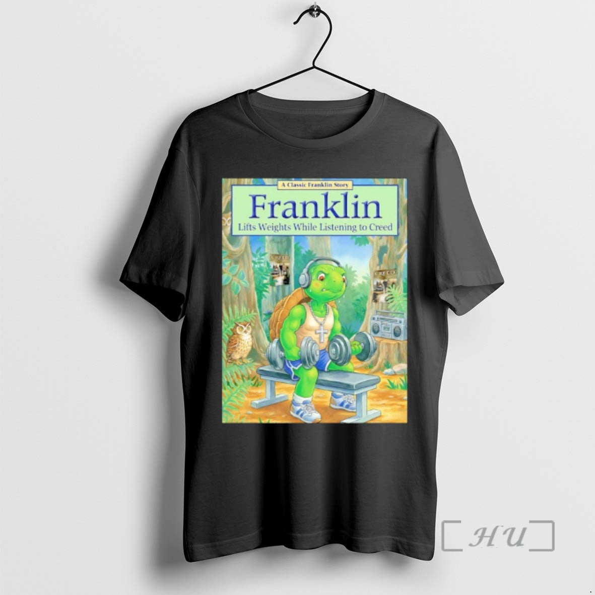 Officials Franklin Lifts Weights While Listening Creed T-Shirts, Hoodie, Sweatshirt - T-Shirt, Sweatshirt, Hoodie