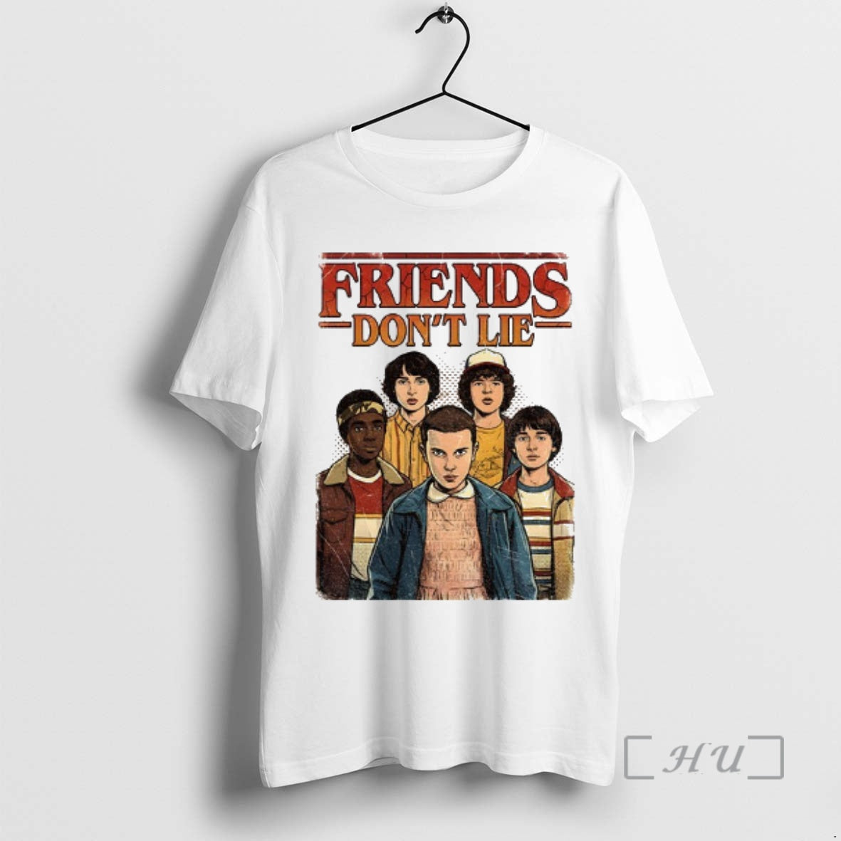 Officials Friends Dont Lie Retro 80s Hawkins T-Shirts, Hoodie, Sweatshirt - T-Shirt, Sweatshirt, Hoodie
