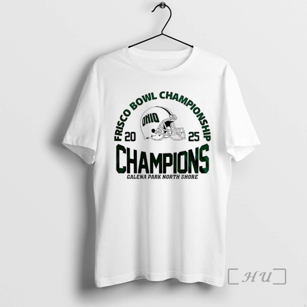Officials Frisco Bowl Champions Ohio Bobcats Galena Park North Shore 2025 Helmet T-Shirts, Hoodie, Sweatshirt - T-Shirt, Sweatshirt, Hoodie