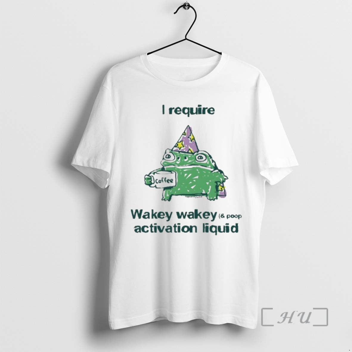 Officials Frog Coffee I Require Wakey Wakey Activation Liquid T-Shirts, Hoodie, Sweatshirt - T-Shirt, Sweatshirt, Hoodie