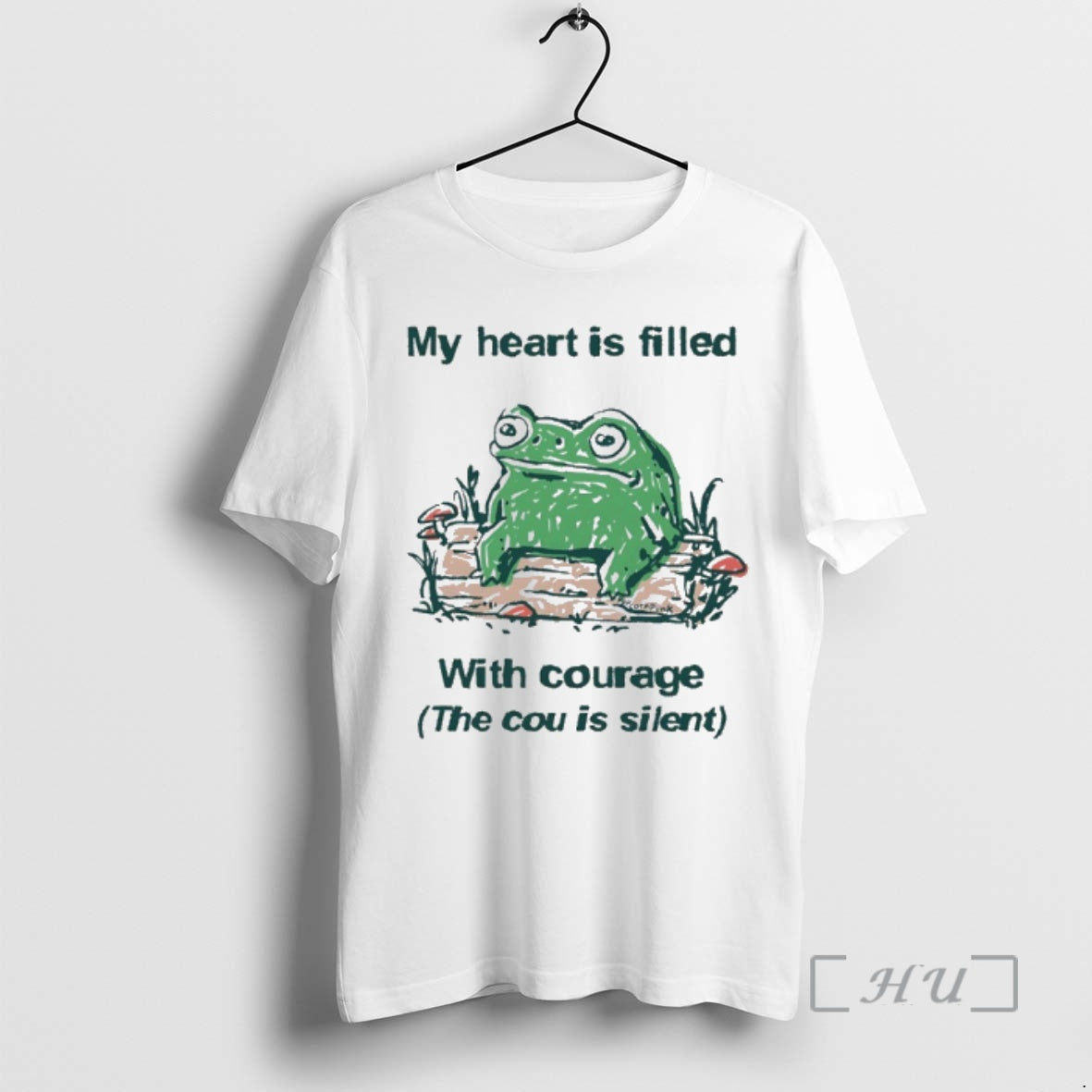 Officials Frog My Heart Is Filled Courage Cou Is Silent T-Shirts, Hoodie, Sweatshirt - T-Shirt, Sweatshirt, Hoodie