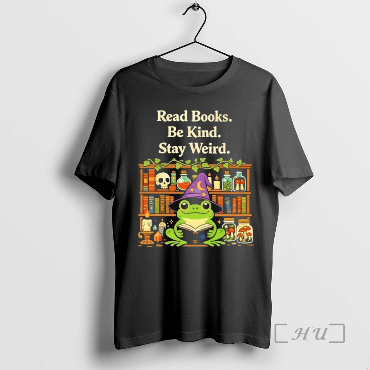 Officials Frog Wizard Read Books Be Kind Stay Weird T-Shirts, Hoodie, Sweatshirt - T-Shirt, Sweatshirt, Hoodie