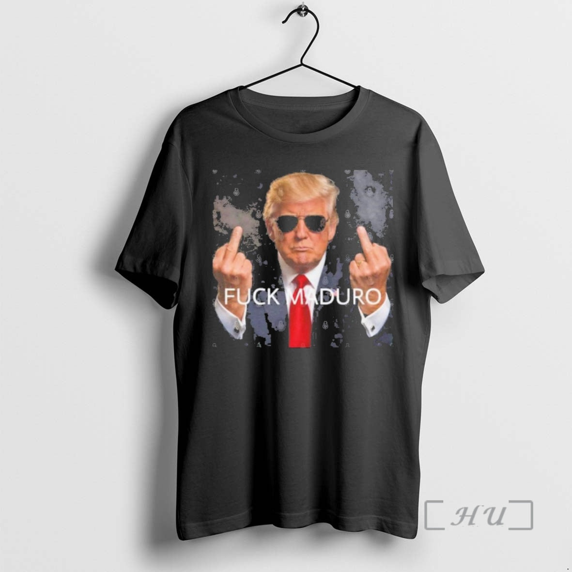 Officials Fuck Maduro Donald Trump Middle Finger T-Shirts, Hoodie, Sweatshirt - T-Shirt, Sweatshirt, Hoodie