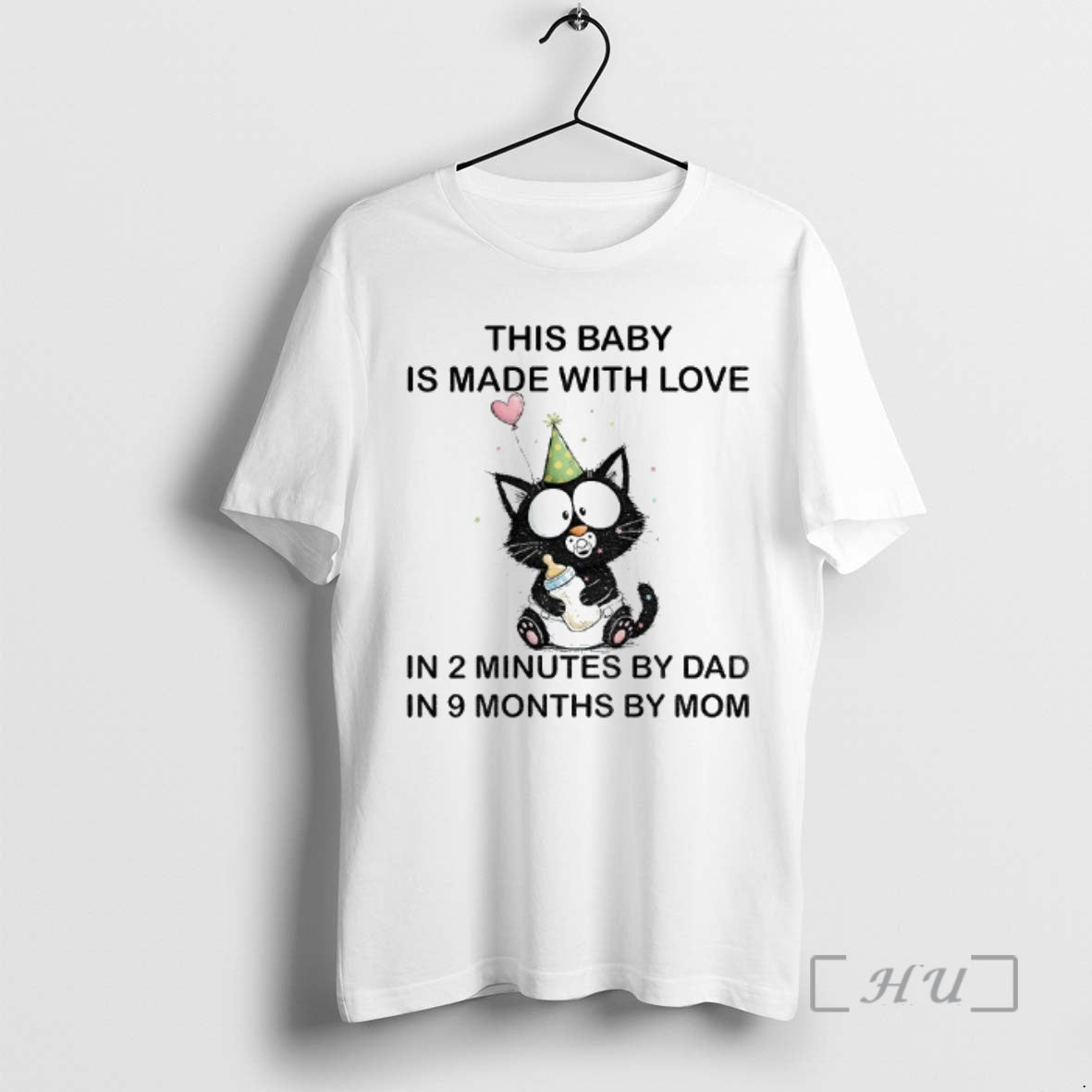Officials Funny Cat This Baby Is Made Love 2 Minutes T-Shirts, Hoodie, Sweatshirt - T-Shirt, Sweatshirt, Hoodie