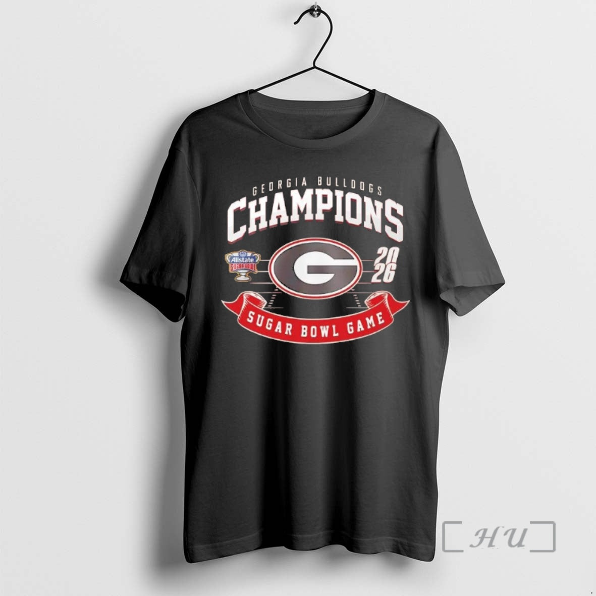 Officials Georgia Bulldogs 2026 Sugar Bowl Champions Football Field T-Shirts, Hoodie, Sweatshirt - T-Shirt, Sweatshirt, Hoodie