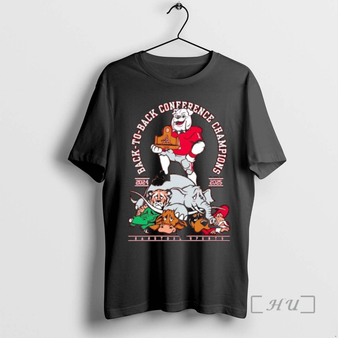 Officials Georgia Bulldogs Back Back Conference Champions 2024 2025 Mascots T-Shirts, Hoodie, Sweatshirt - T-Shirt, Sweatshirt, Hoodie