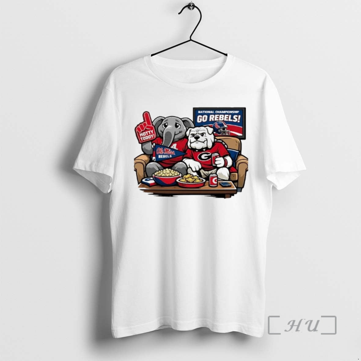 Officials Georgia Alabama Rooting Ole Miss Mascot T-Shirts, Hoodie, Sweatshirt - T-Shirt, Sweatshirt, Hoodie