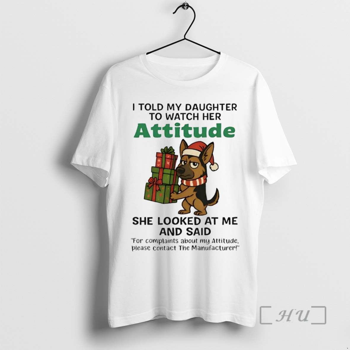 Officials German Shepherd I Told My Daughter Watch Her Attitude T-Shirts, Hoodie, Sweatshirt - T-Shirt, Sweatshirt, Hoodie