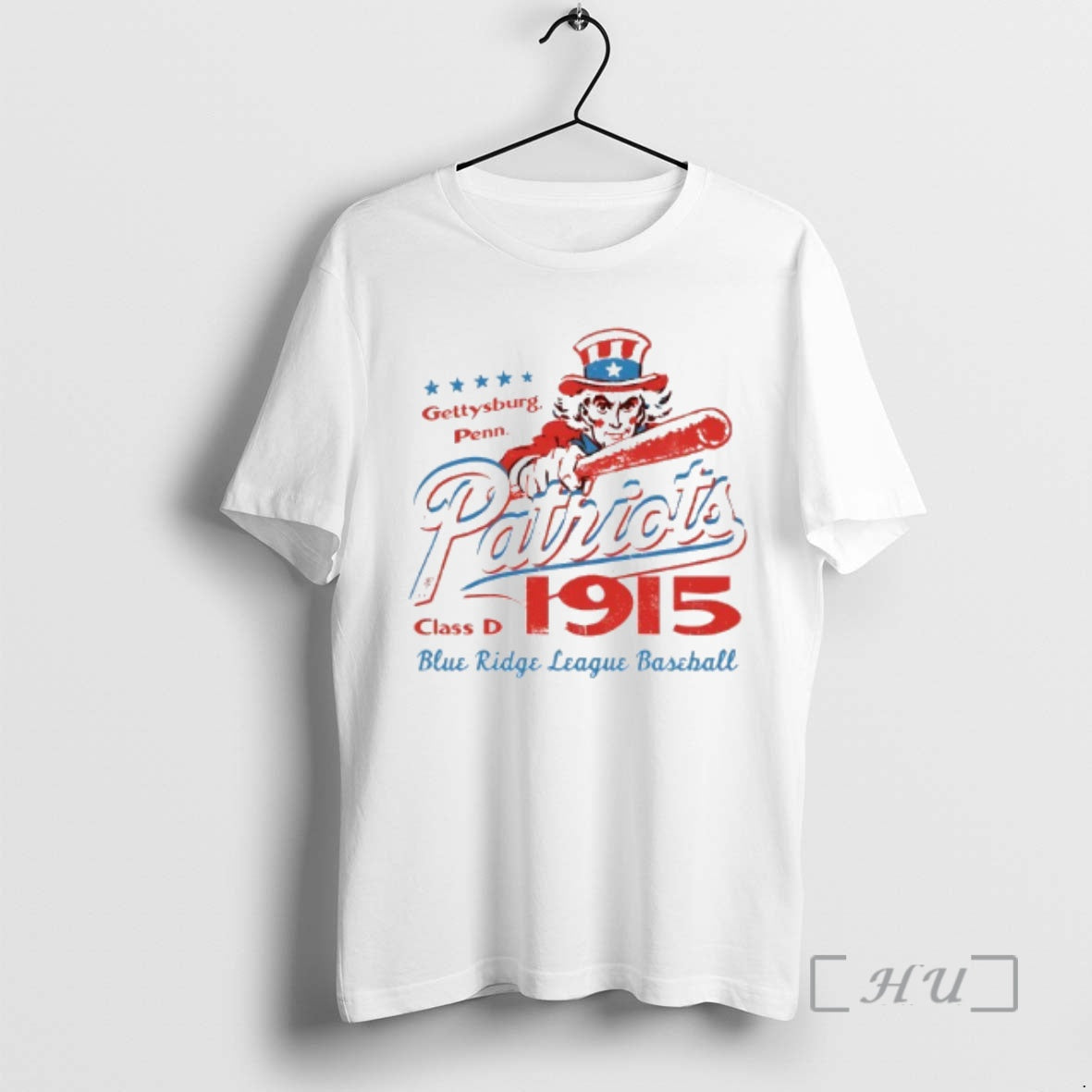 Officials Gettysburg Penn Patriots Blue Ridge League Baseball Class D 1915 Vintage T-Shirts, Hoodie, Sweatshirt - T-Shirt, Sweatshirt, Hoodie