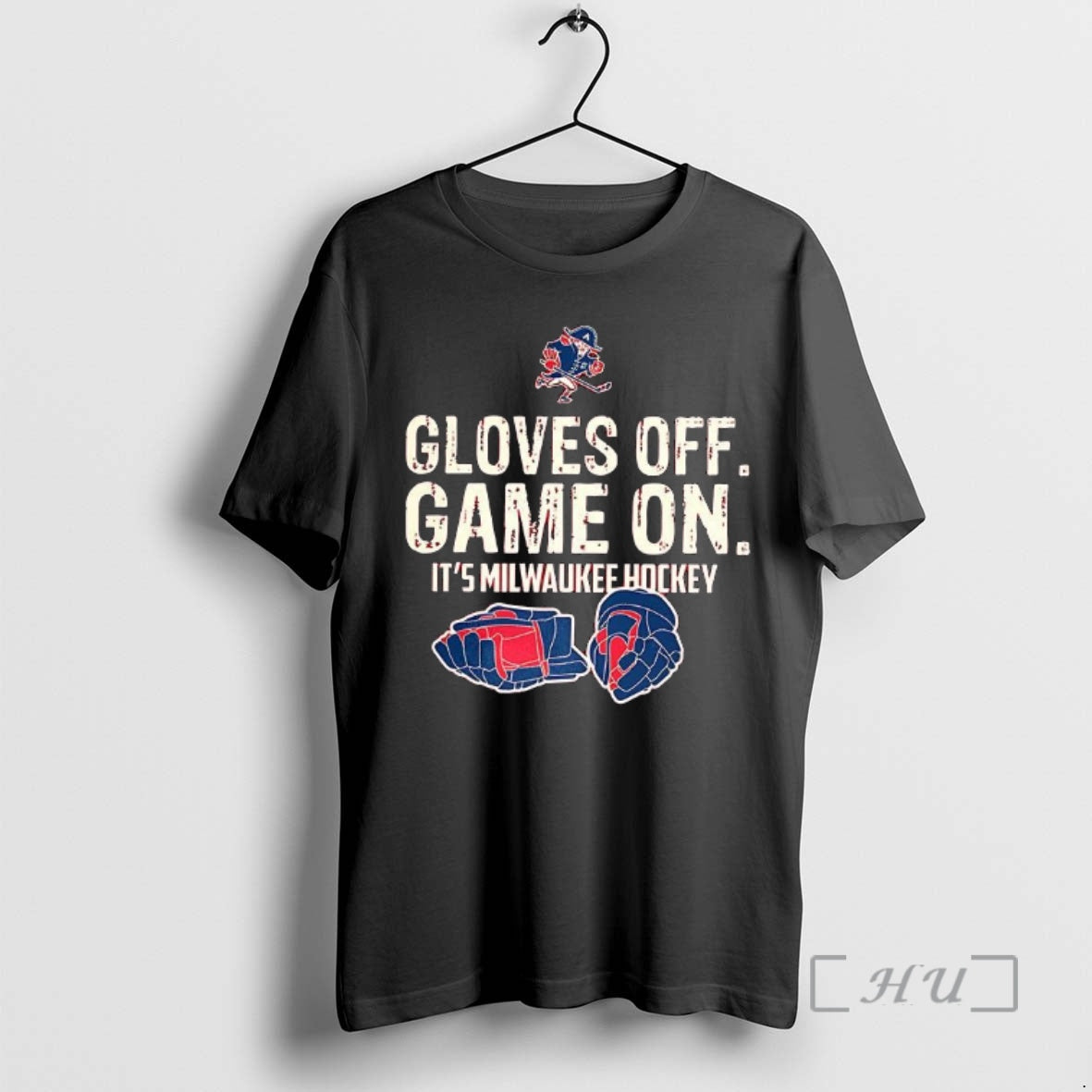 Officials Gloves Off Game Milwaukee Hockey T-Shirts, Hoodie, Sweatshirt - T-Shirt, Sweatshirt, Hoodie