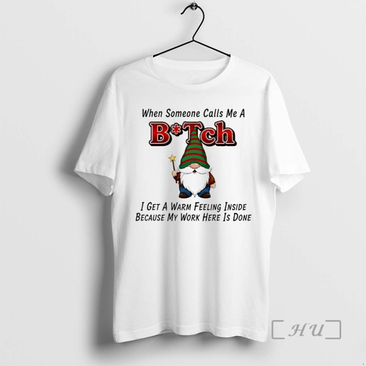 Officials Gnome When Someone Calls Me Bitch T-Shirts, Hoodie, Sweatshirt - T-Shirt, Sweatshirt, Hoodie