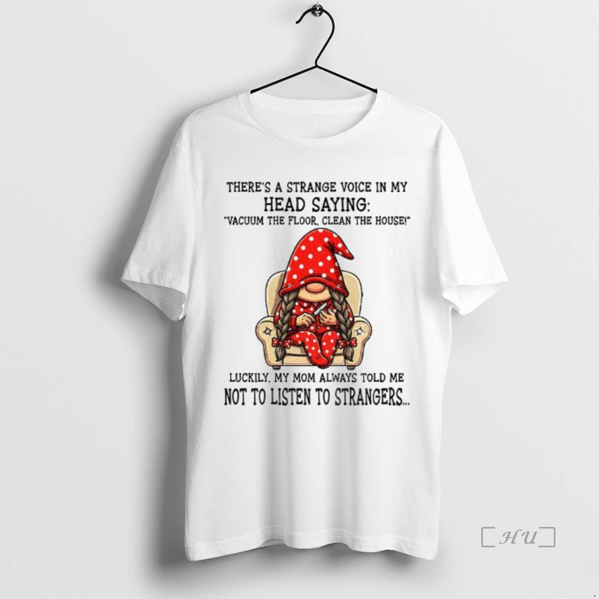 Officials Gnome Theres Strange Voice My Head Saying Vacuum Floor Clean T-Shirts, Hoodie, Sweatshirt - T-Shirt, Sweatshirt, Hoodie