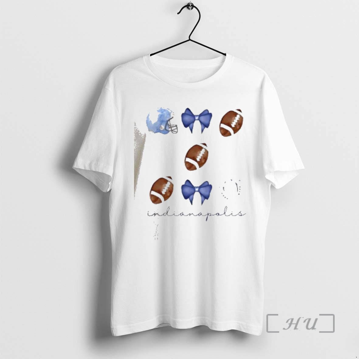 Officials Go Indianapolis Football Helmet Bow 1 Fan Team Spirit T-Shirts, Hoodie, Sweatshirt - T-Shirt, Sweatshirt, Hoodie