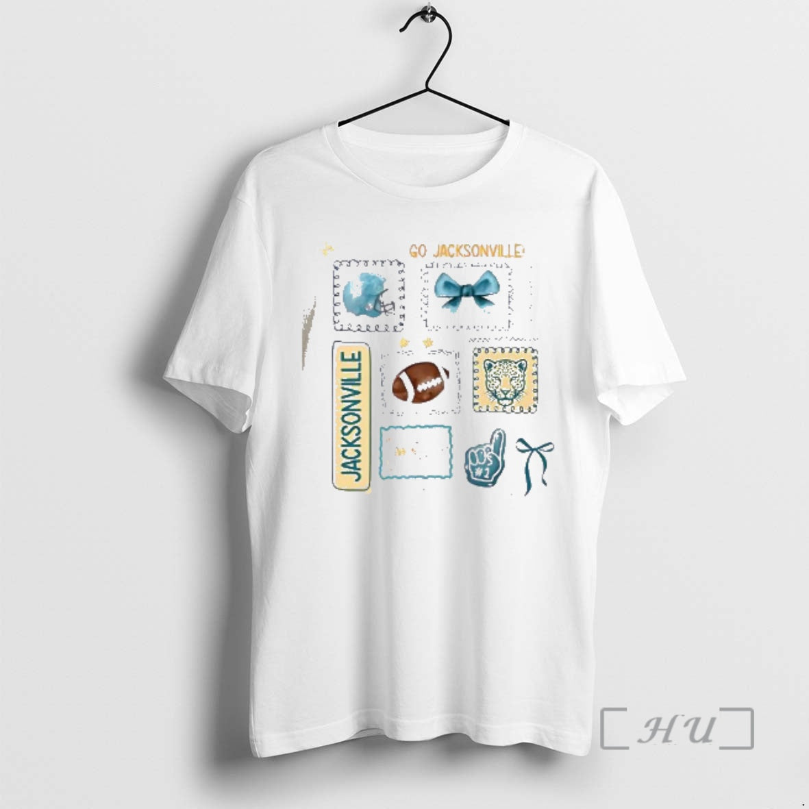 Officials Go Jacksonville Football Helmet Bow 1 Fan Team Spirit T-Shirts, Hoodie, Sweatshirt - T-Shirt, Sweatshirt, Hoodie