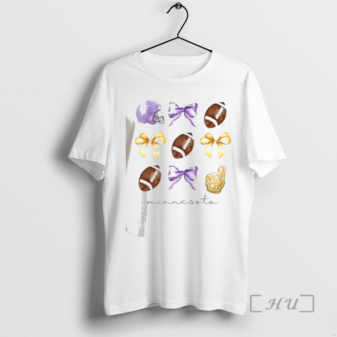 Officials Go Minnesota Football Helmet Bow 1 Fan Team Spirit T-Shirts, Hoodie, Sweatshirt - T-Shirt, Sweatshirt, Hoodie