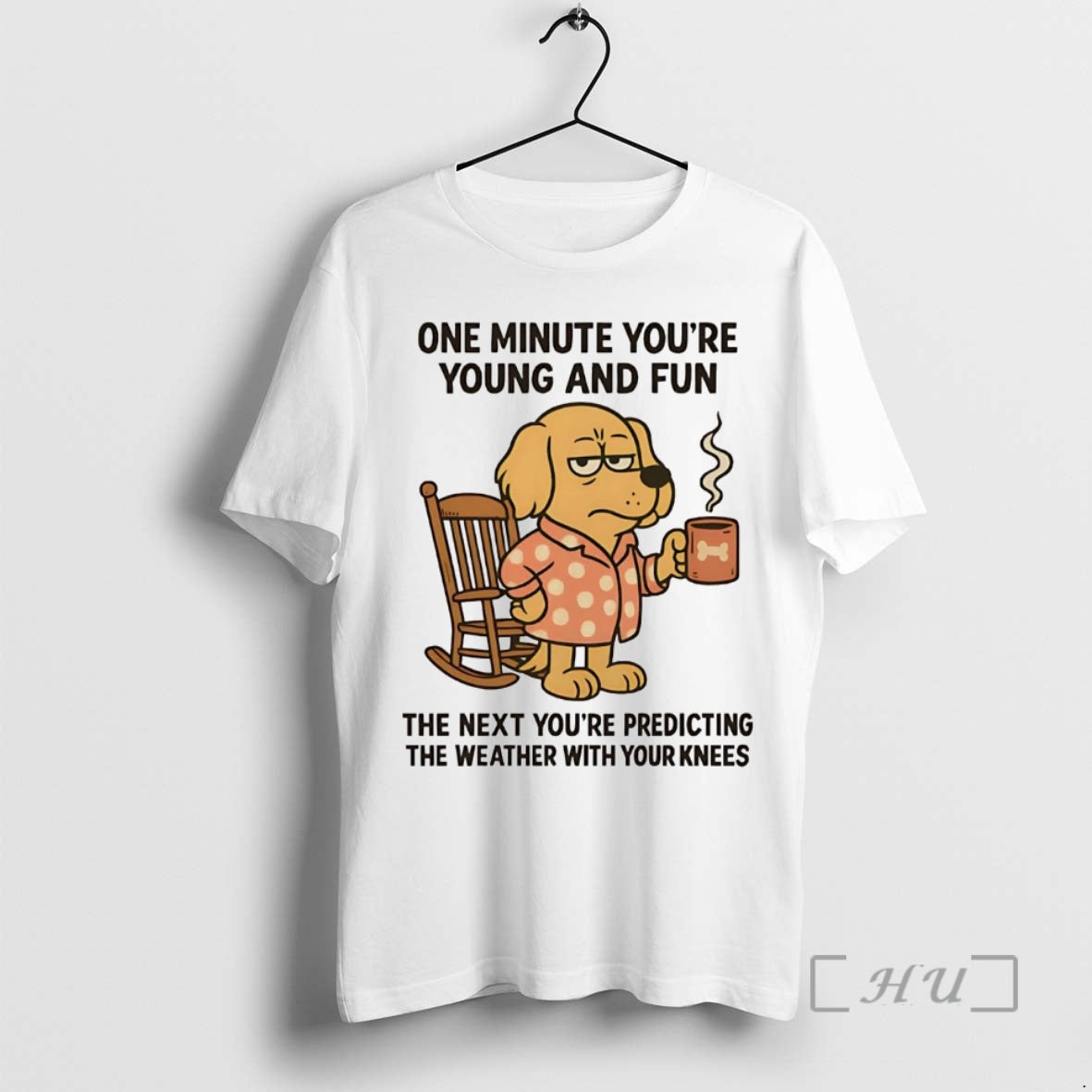 Officials Golden Retriever One Minute Youre Young Fun T-Shirts, Hoodie, Sweatshirt - T-Shirt, Sweatshirt, Hoodie