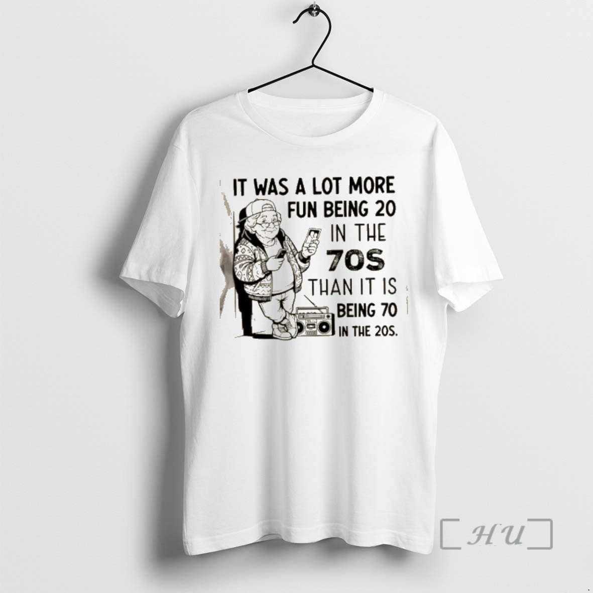 Officials Grandma Was Lot More Fun Being 20 70s Than T-Shirts, Hoodie, Sweatshirt - T-Shirt, Sweatshirt, Hoodie