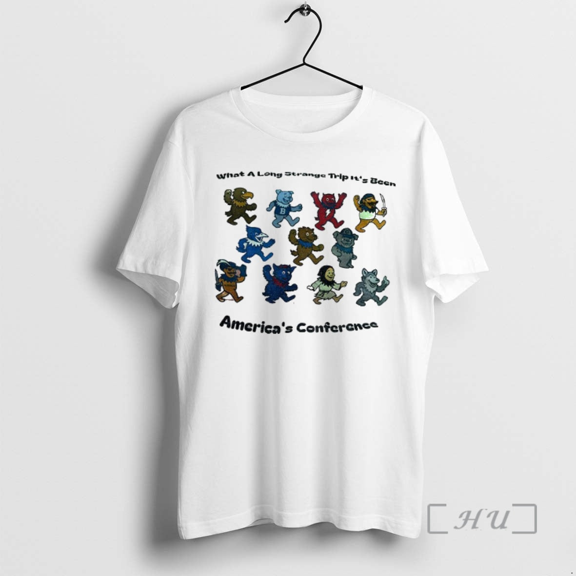 Officials Grateful Dead College Mascots What Long Strange Trip Been Americas Conference T-Shirts, Hoodie, Sweatshirt - T-Shirt, Sweatshirt, Hoodie
