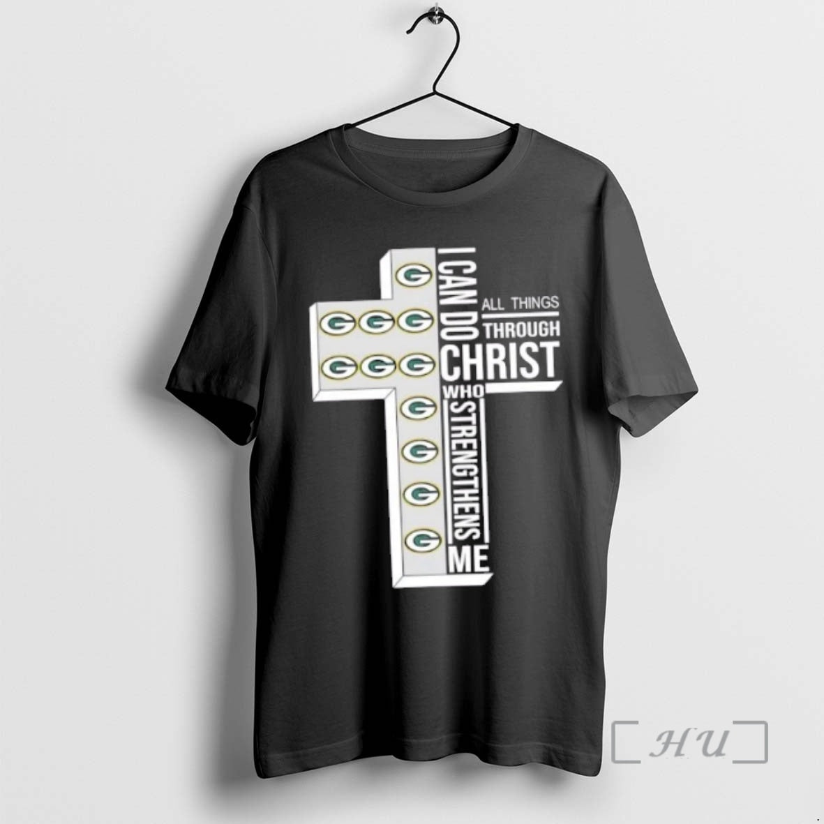 Officials Green Bay Packers Football X I Can Do All Things Through Christ Who Strengthens T-Shirts, Hoodie, Sweatshirt - T-Shirt, Sweatshirt, Hoodie