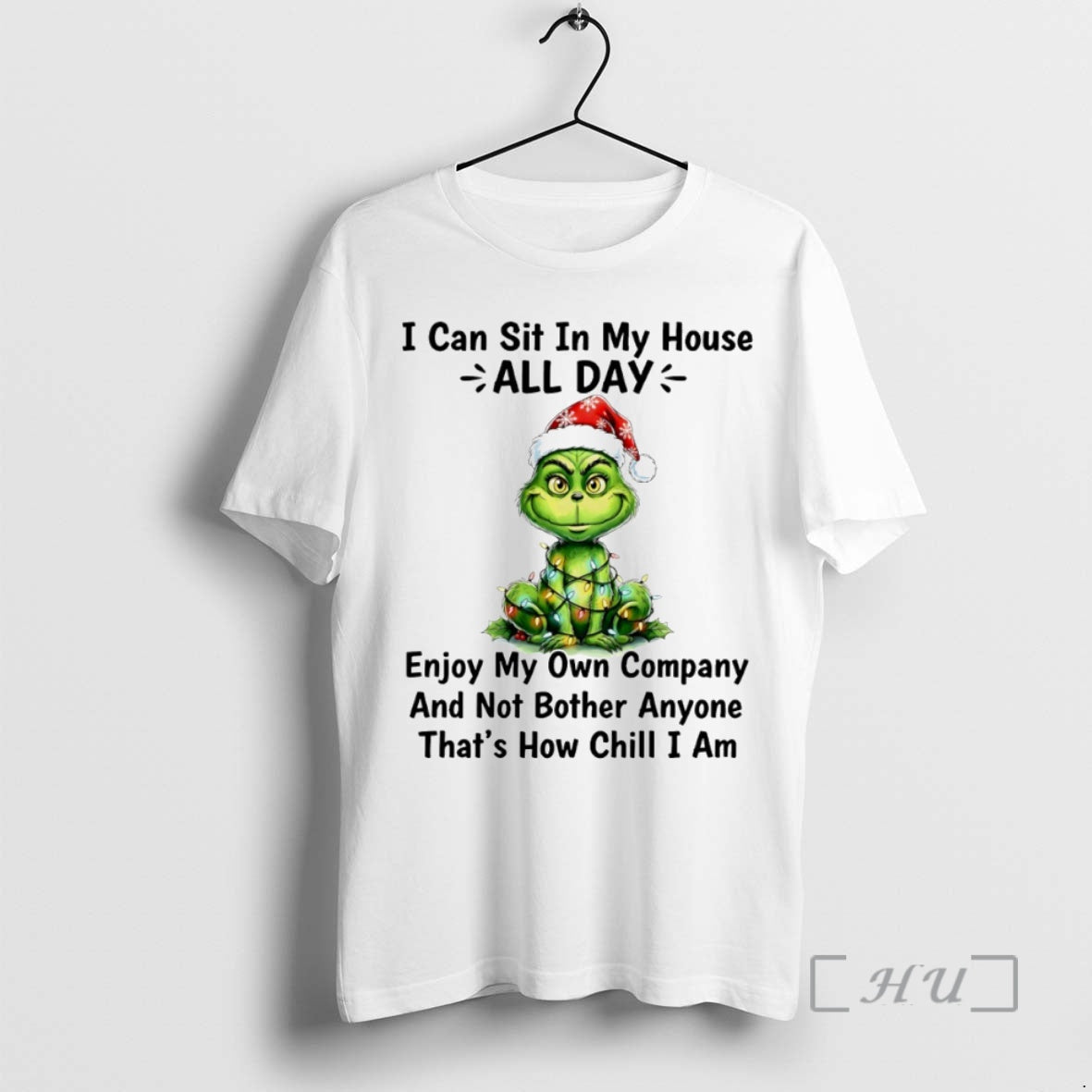 Officials Grinch I Can Sit My House All Day Enjoy My Own Company Circle T-Shirts, Hoodie, Sweatshirt - T-Shirt, Sweatshirt, Hoodie